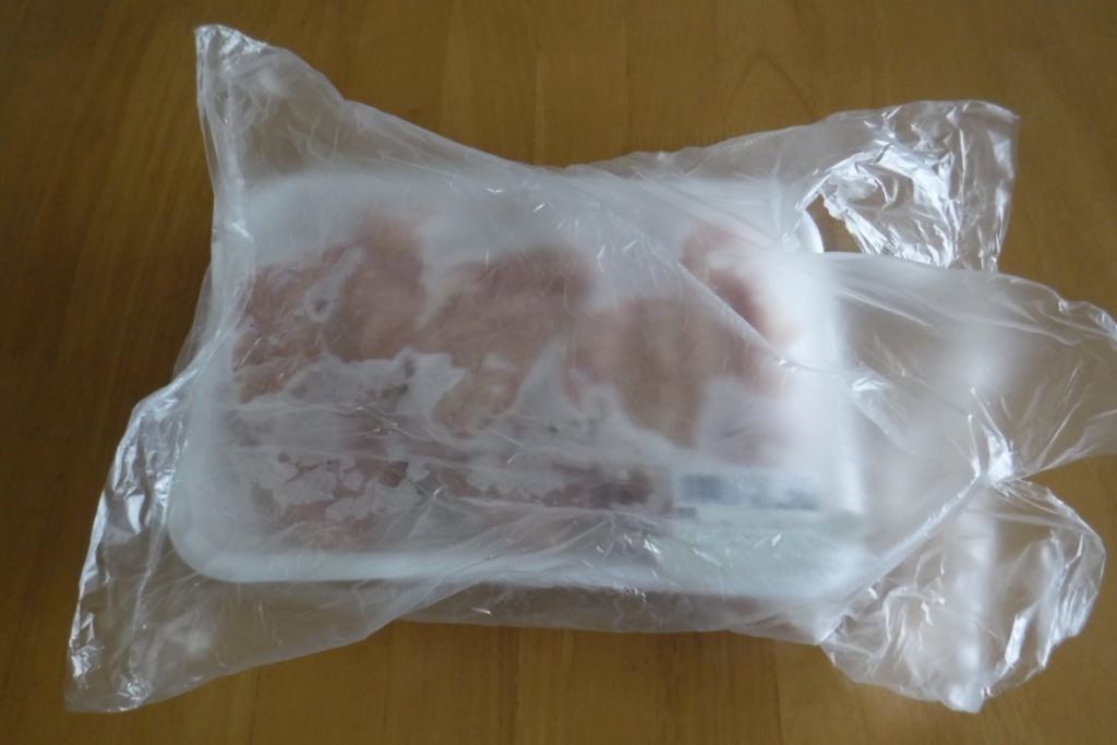 プラスチックトレイ+ポリ袋