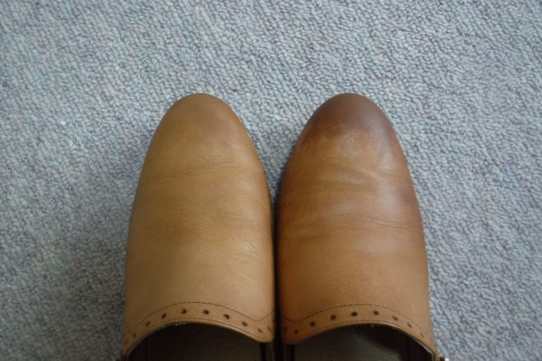 革靴スペシャルクリーナー直後