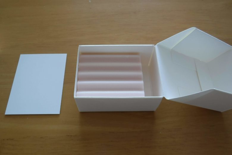 The BARシャンプー 開いたところ