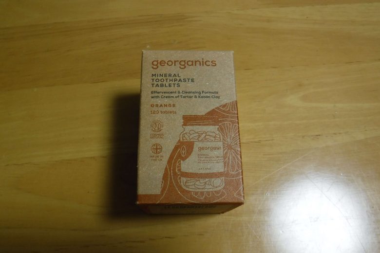 georganicsトゥースペーストタブレット