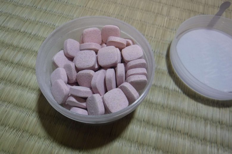 CHEER LIEFマウスウォッシュタブレット(中身)